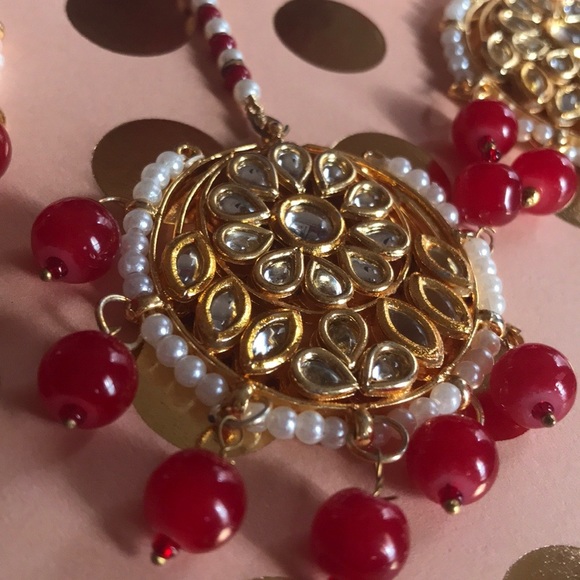 Red tikka set - Picture 3 of 3